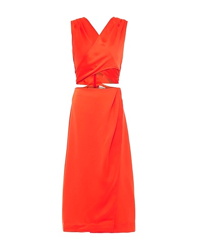 NICHOLAS Midi dress Garnet 100% Polyester