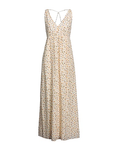 BA&SH Long dress Ivory 55% Cotton, 45% Viscose
