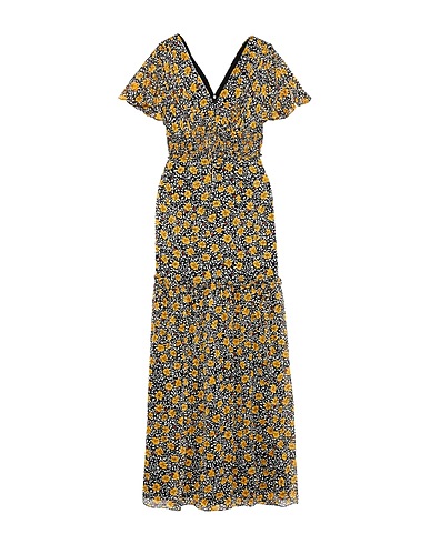MIKAEL AGHAL Long dress Black 100% Polyester
