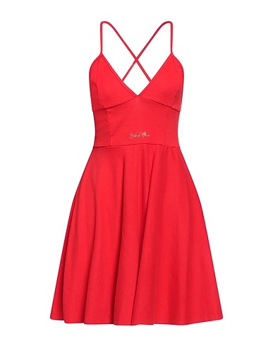 ODI ET AMO Vestito corto Rosso 100% Cotone