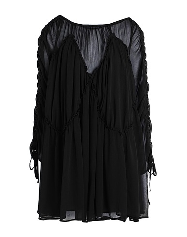 TOPSHOP Short dress Black 100% Polyester