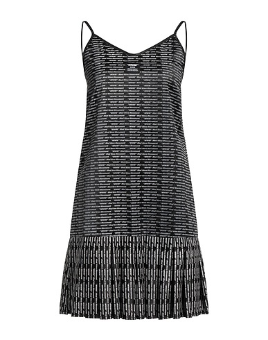MWM MOD WAVE MOVEMENT Vestito corto Nero 100% Poliestere
