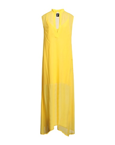FISICO Long dress Yellow 100% Viscose