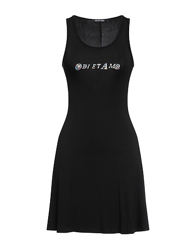 ODI ET AMO Short dress Black 100% Cotton