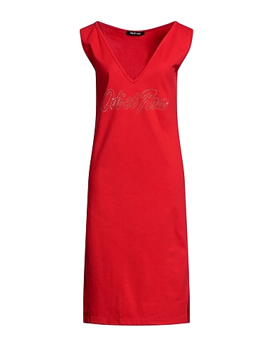 ODI ET AMO Midi dress Red 100% Cotton