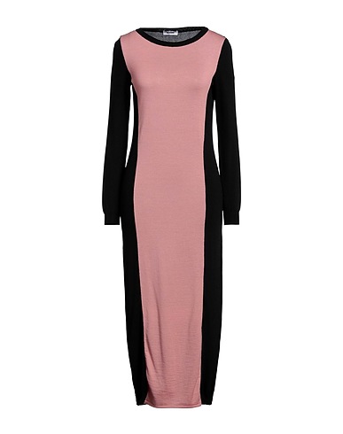 MOSCHINO CHEAP AND CHIC Midi dress Antique rose 95% Rayon, 5% Other Fibres