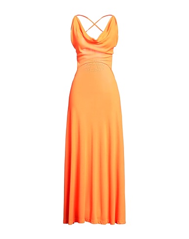 ODI ET AMO Long dress Orange 100% Cotton