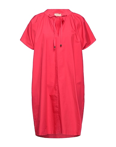 MOMONÍ Short dress Magenta 100% Cotton
