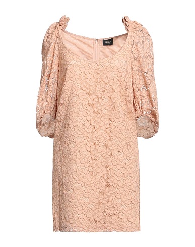 LIU •JO Short dress Blush 43% Viscose, 31% Cotton, 26% Polyamide