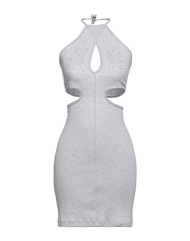 ODI ET AMO Short dress Grey 100% Cotton