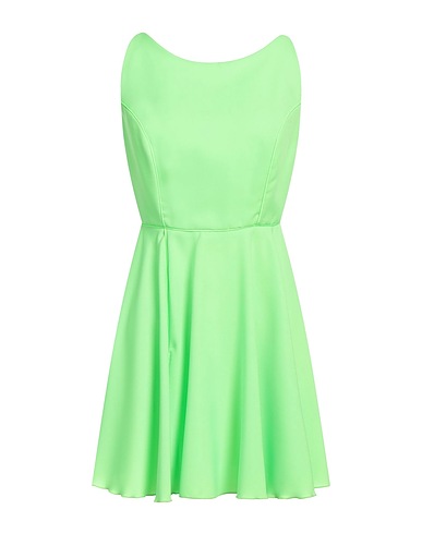 FELEPPA Short dress Green 100% Polyester, Polyamide