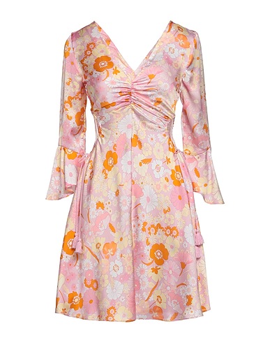 MAJE Short dress Light pink 100% Polyester