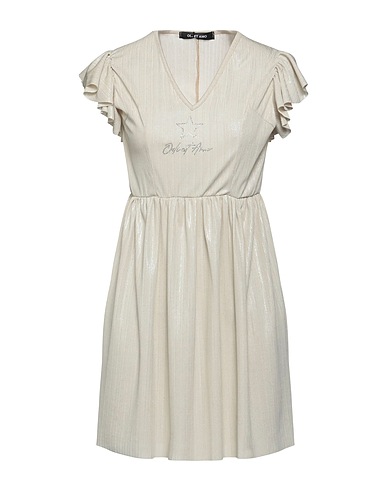 ODI ET AMO Short dress Sage green 100% Cotton
