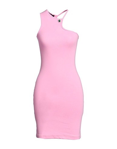 ODI ET AMO One-shoulder dress Pink 100% Cotton