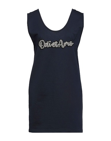 ODI ET AMO Vestito corto Blu navy 100% Cotone