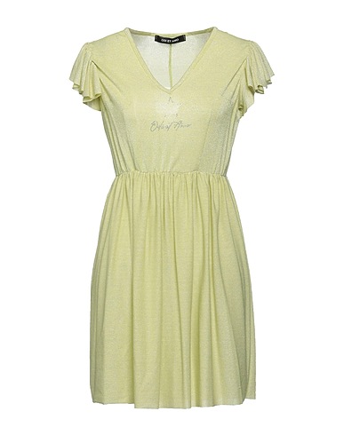 ODI ET AMO Short dress Sage green 100% Cotton