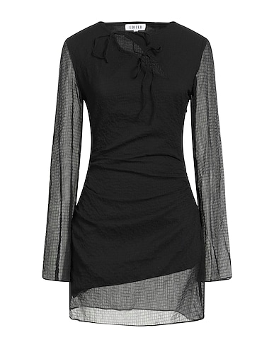 EDITED Sheath dress Nevana Dress 
 Black 100% Recycled polyester