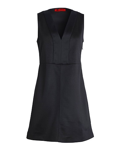 MAX&Co. Short dress Black 60% Polyester, 40% Cotton