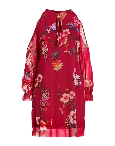FUZZI Short dress Fuchsia 100% Polyamide