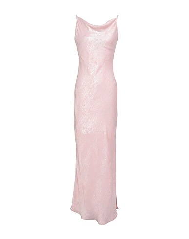 VILA Vestito lungo Rosa chiaro 100% Poliestere