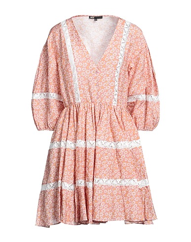 MAJE Short dress Antique rose 68% Viscose, 32% Linen, Cotton