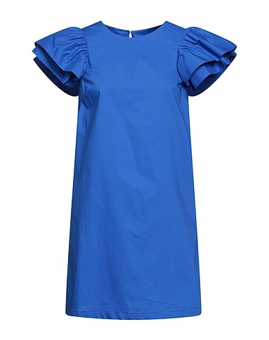 LIU •JO Short dress Blue 100% Cotton