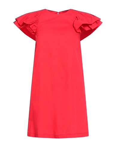 LIU •JO Short dress Red 100% Cotton