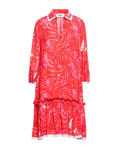 FRASE FRANCESCA SEVERI Short dress Fuchsia 100% Viscose, Cotton, Polyamide, Elastane
