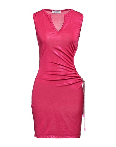 ODI ET AMO Short dress Fuchsia 100% Polyester