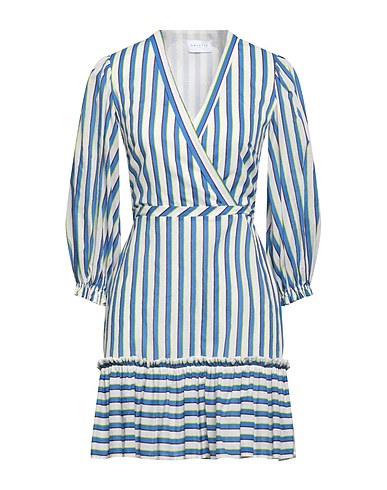 NENETTE Vestito corto Azzurro 100% Cotone