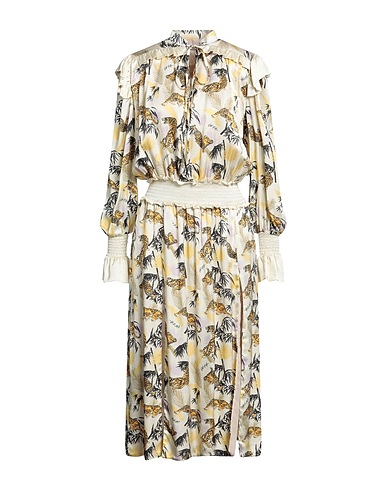 ODI ET AMO Midi dress Beige 100% Viscose
