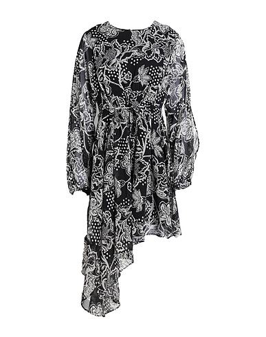 TOPSHOP Short dress Black 100% Polyester