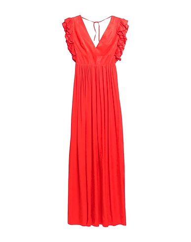 MARC ELLIS Long dress Red 100% Polyester