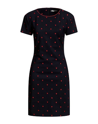 ANGELO MARANI Short dress Black 72% Polyamide, 28% Elastane
