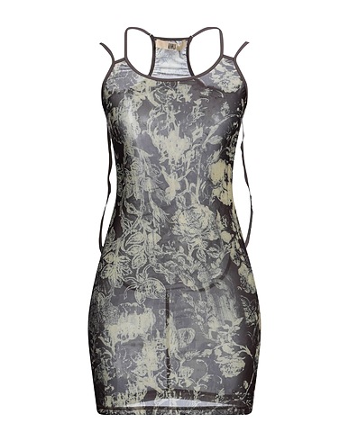 KNWLS Short dress Black 75% Polyester, 25% Elastane