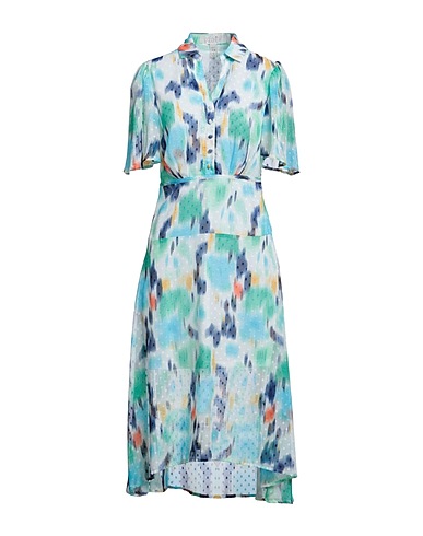 LIQUORISH Midi dress Green 100% Polyester