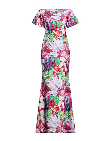 CHIARA BONI LA PETITE ROBE Long dress Magenta 72% Polyamide, 28% Elastane