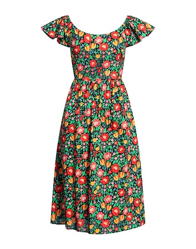 LIQUORISH Midi dress Black 100% Cotton