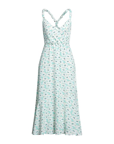 LIQUORISH Midi dress White 100% Polyester