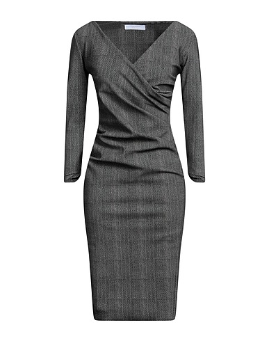 CHIARA BONI LA PETITE ROBE Midi dress Black 72% Polyamide, 28% Elastane