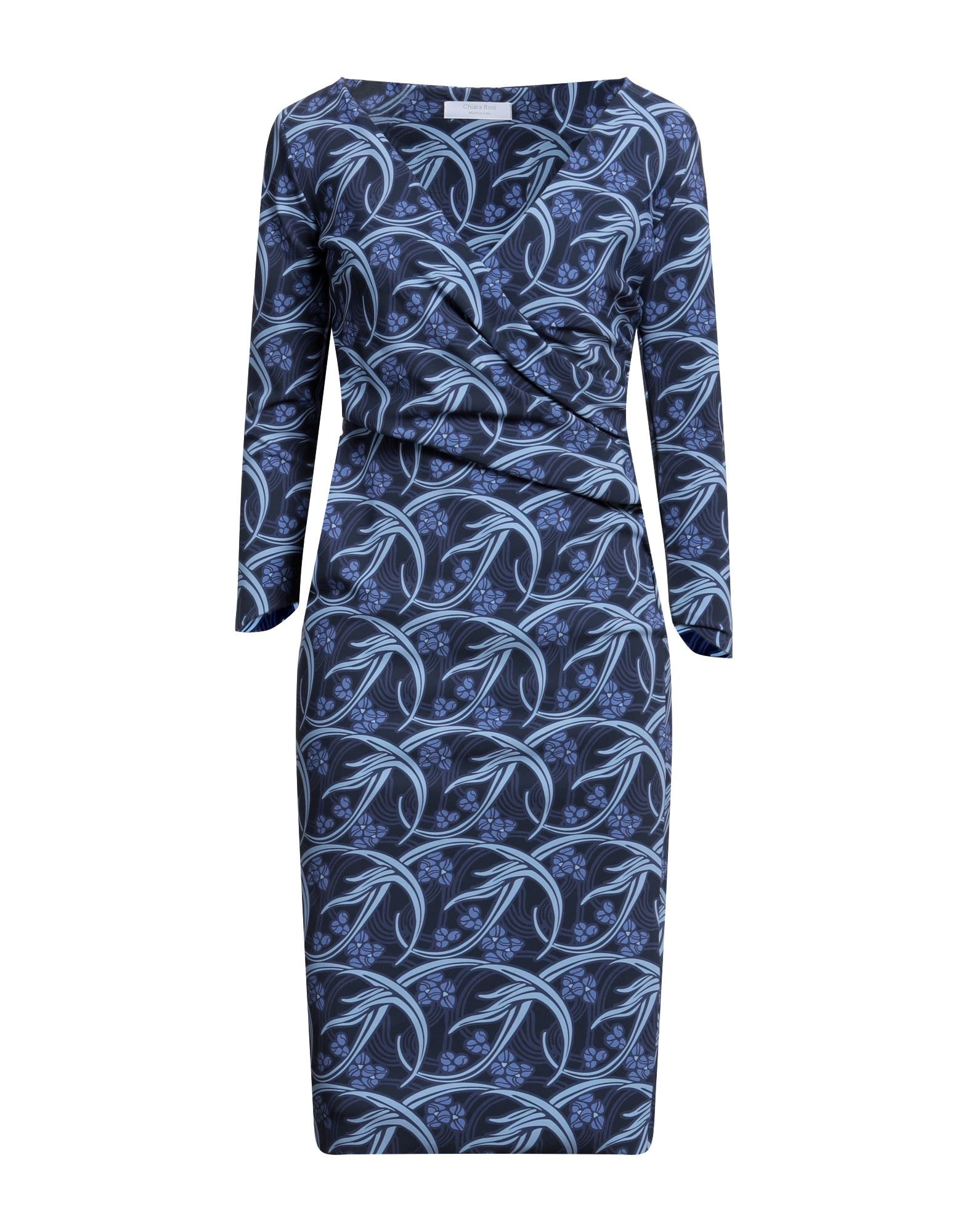 ETRO | Midnight blue Women's One-shoulder Dress | YOOX