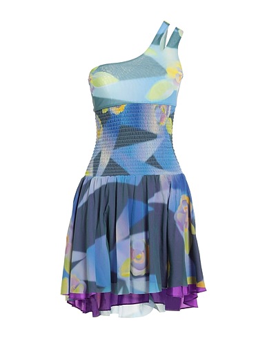 CACHAREL Short dress Navy blue 100% Polyamide