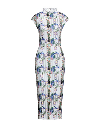 OPENING CEREMONY Midi dress White 96% Polyester, 2% Polyamide, 2% Elastane