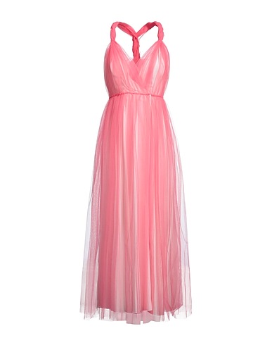 TWINSET Long dress Coral 100% Polyester