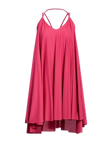 KAOS JEANS Short dress Magenta 65% Viscose, 16% Polyester, 14% Polyamide, 5% Elastane