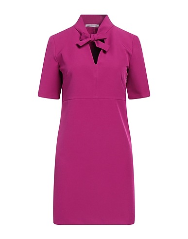 BIANCOGHIACCIO Vestito corto Malva 90% Poliestere, 10% Elastan