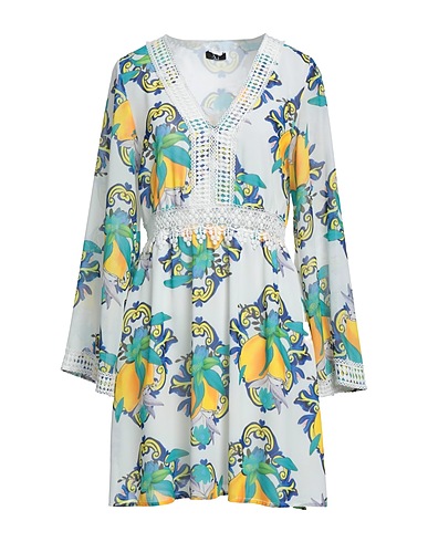 XT STUDIO Short dress White 100% Polyester