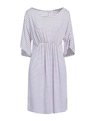 BIANCOGHIACCIO Kurzes Kleid Weiß 95% Viskose, 5% Elastan