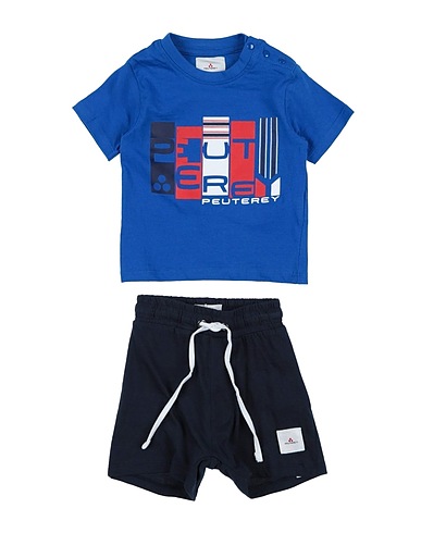 PEUTEREY Baby co-ord  Light blue 100% Cotton