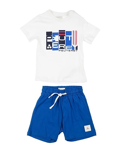 PEUTEREY Completo Baby  Bianco 100% Cotone